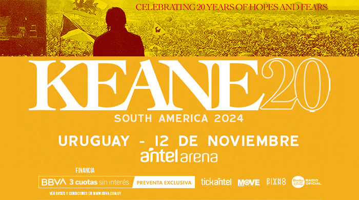 Tickantel - Comprá tus entradas por internet para Keane - Hopes and Fears Tour