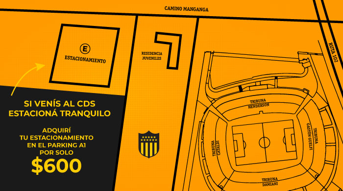 Estacionamiento A1 - Peñarol vs Flamengo