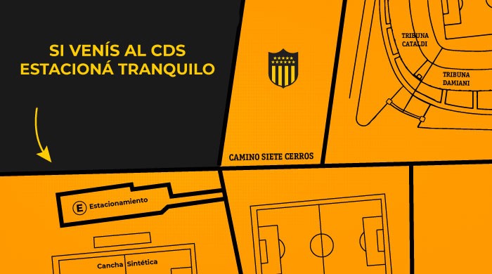 Estacionamiento CD - Peñarol vs Botafogo