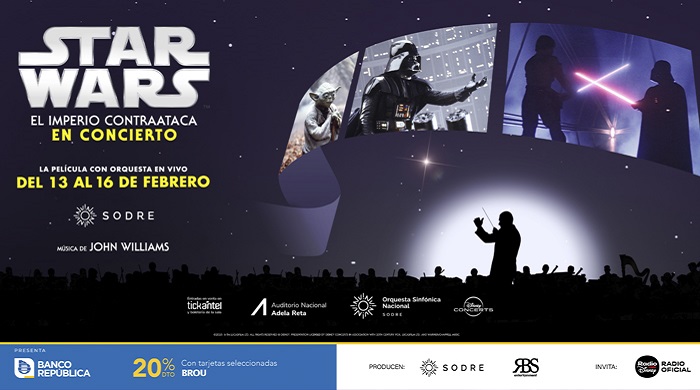 Tickantel - Comprá tus entradas por internet para Star Wars: El Imperio Contraataca - En concierto